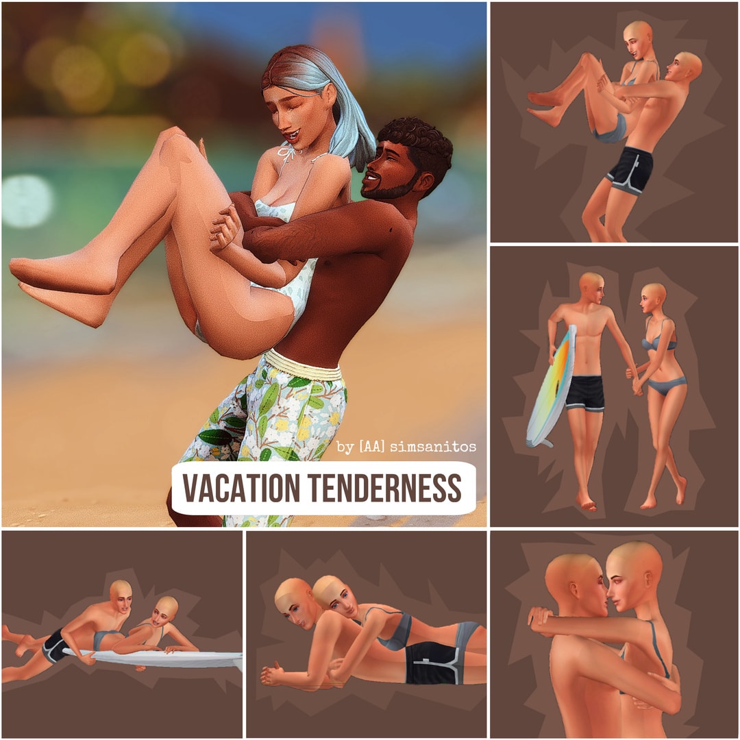 Vacation Tenderness Pose Pack