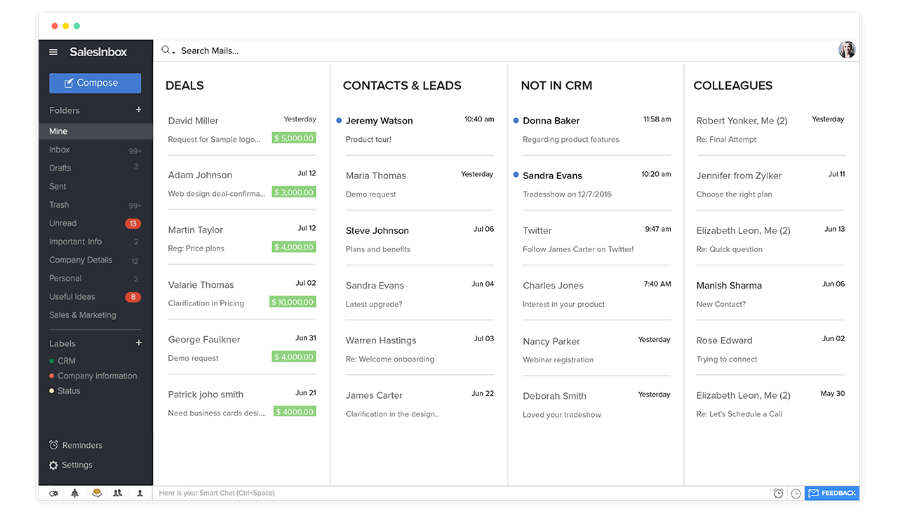 zoho crm