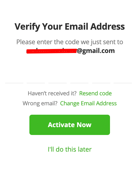 verifying email address on eToro