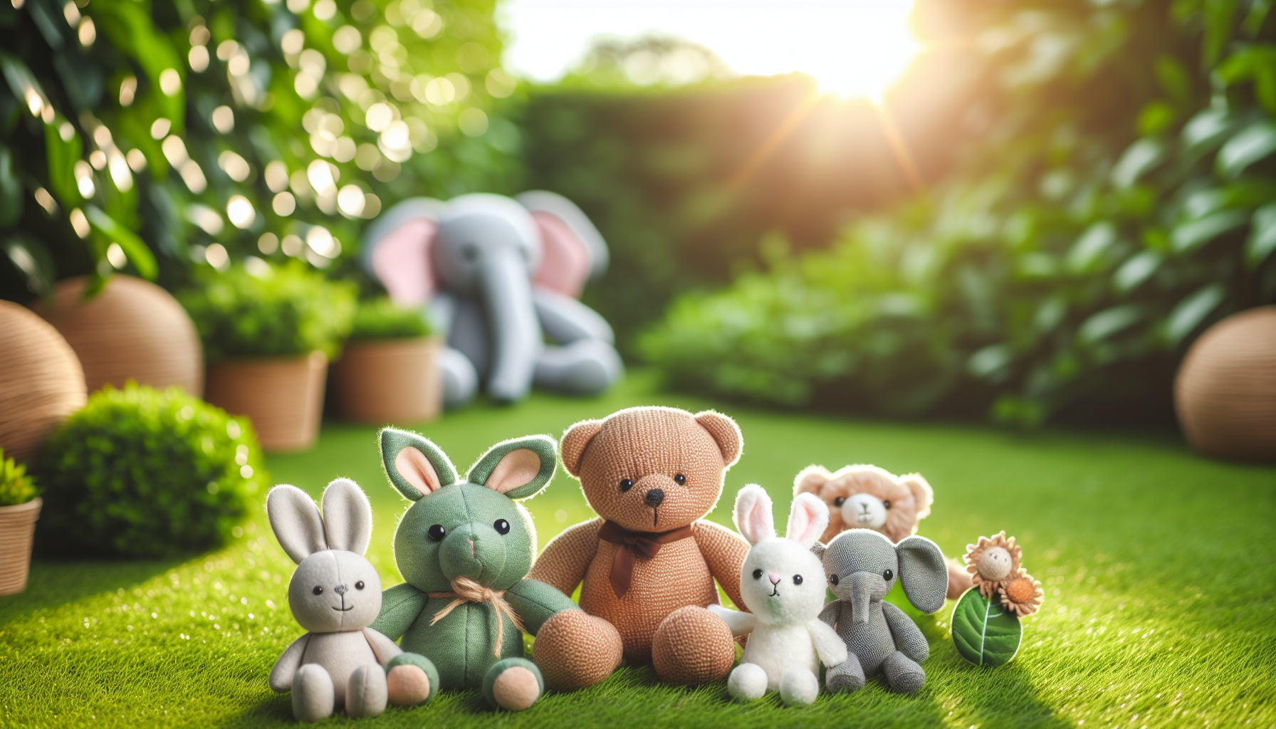 Eco-friendly and sustainable plush toys