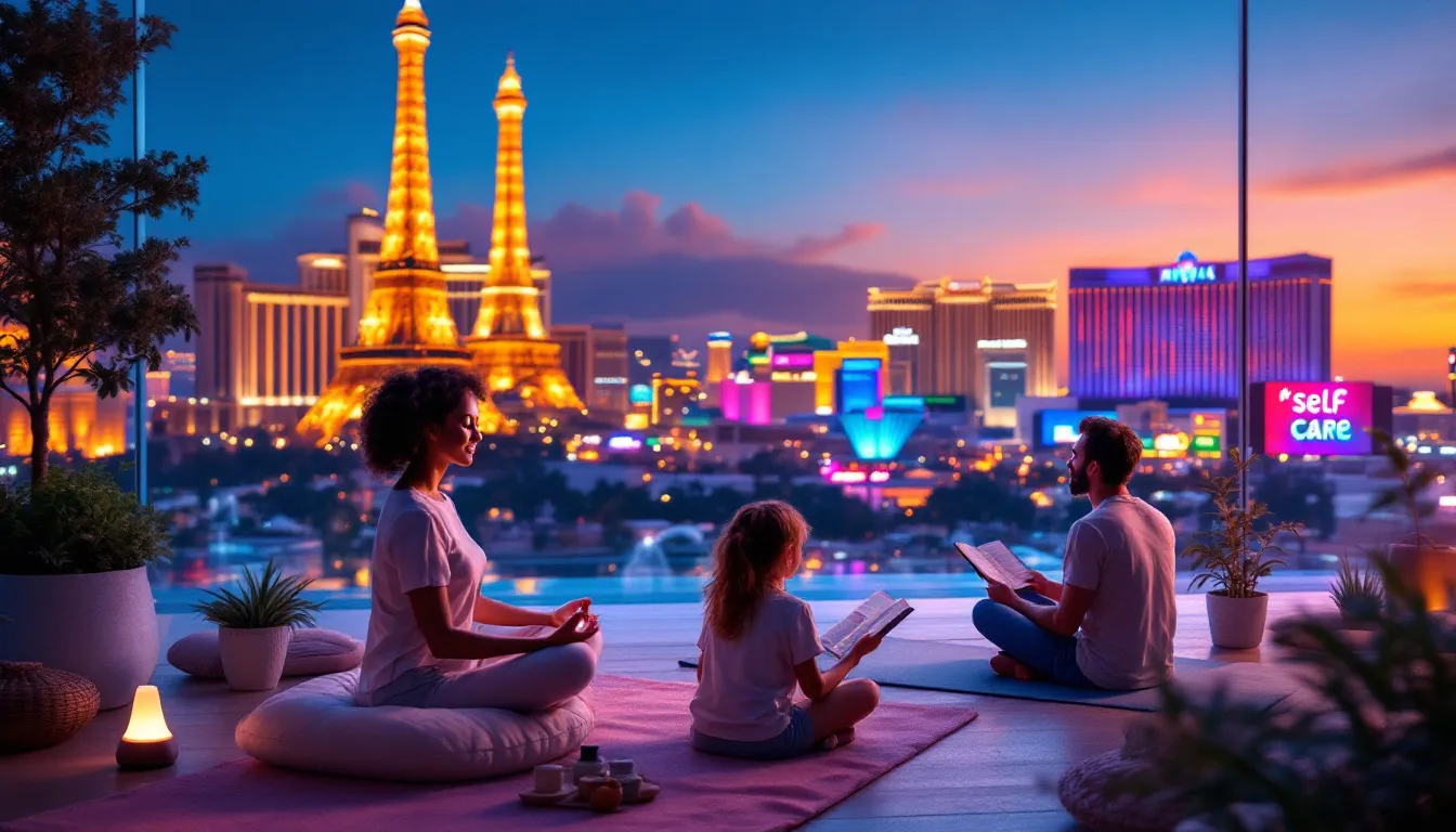 Prioritizing self-care is essential for managing stress levels in busy Las Vegas families.