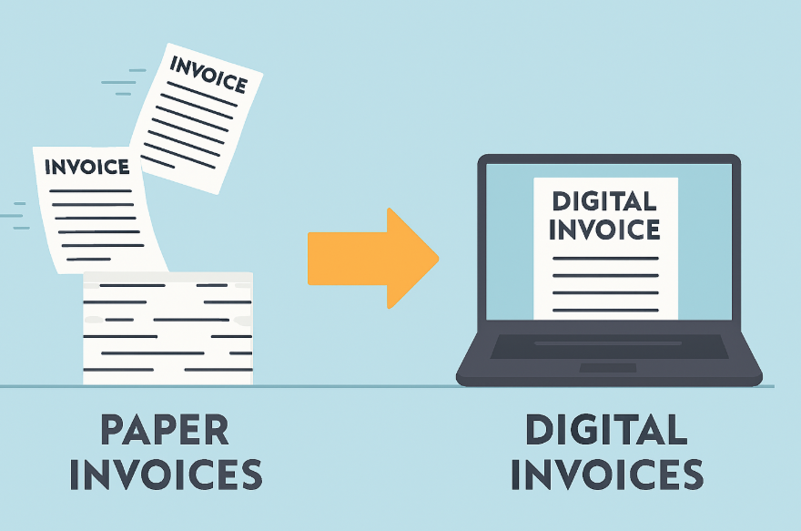 E-Invoicing Environmental Impact: Going Green in Malaysia 2 paper invoice vs digital invoice