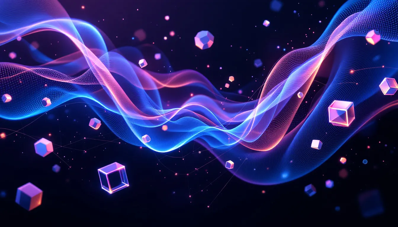 An abstract representation of intelligence in artificial intelligence.