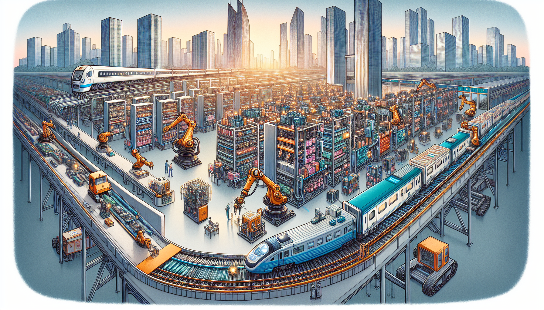 Illustration of technological advancements in China's relay industry