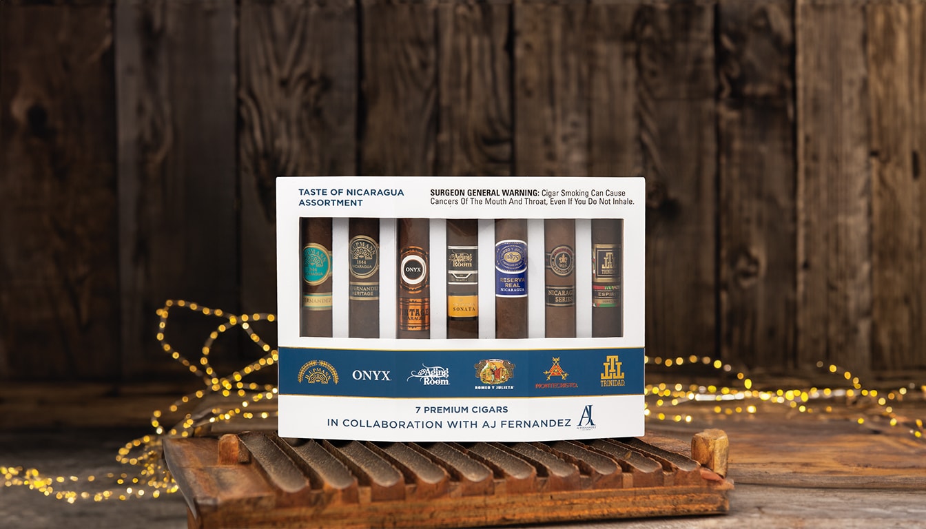 Taste of Nicaragua Sampler - Best for Experienced Smokers