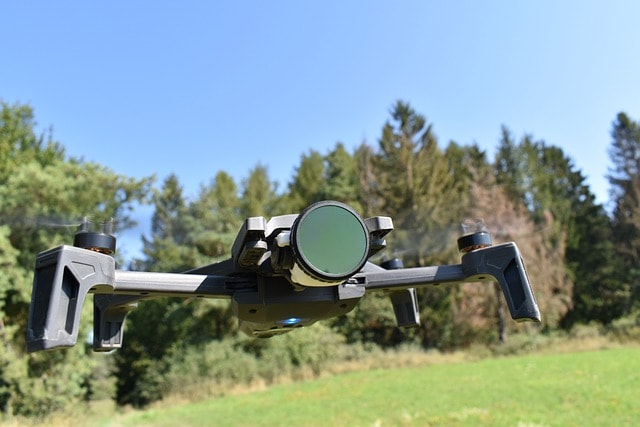 drone, anafi, quadrocopter