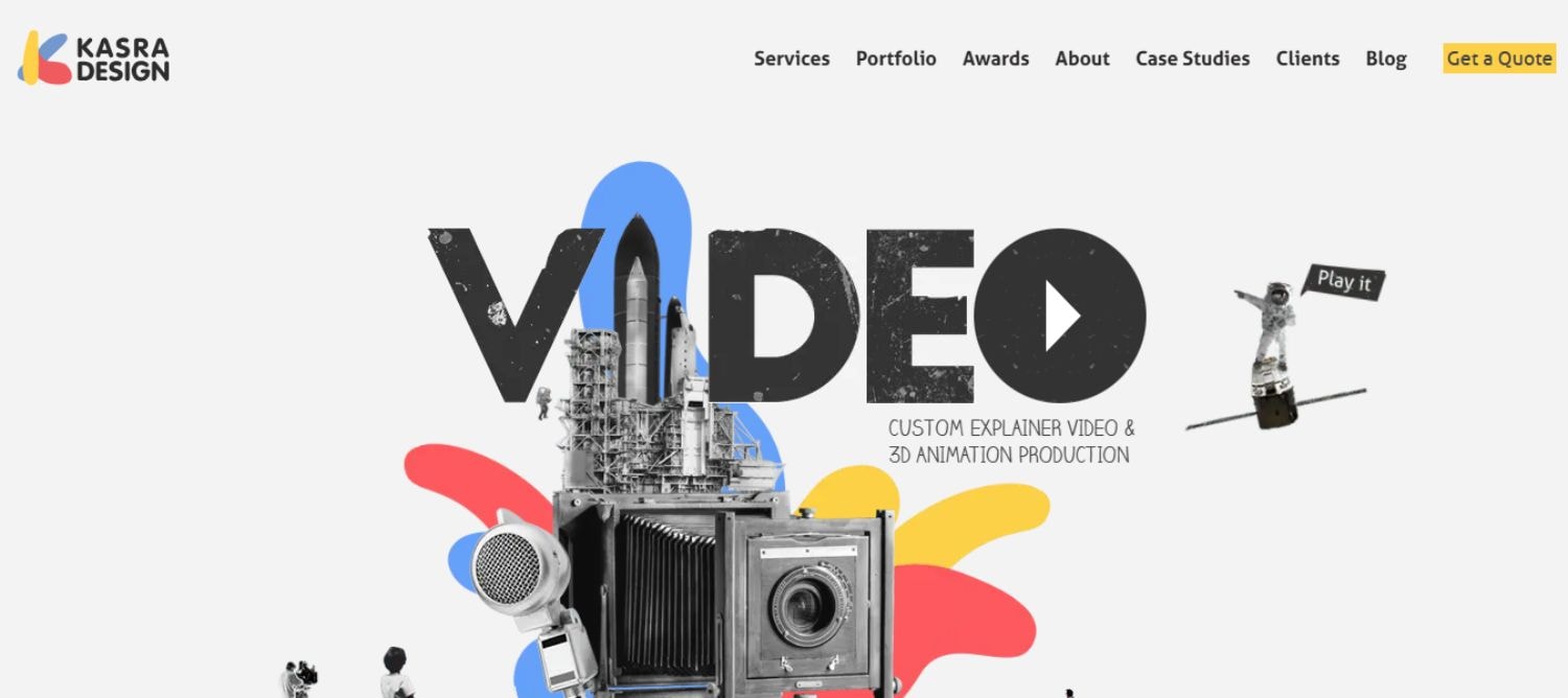 Kasra Design is a video production marketing agency