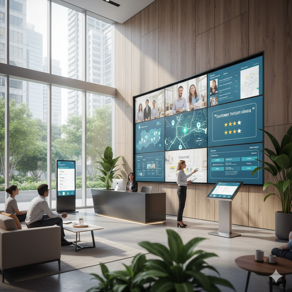 How Does Digital Signage Enhance Customer Loyalty? 7 digital signage solutions that improve customer experience