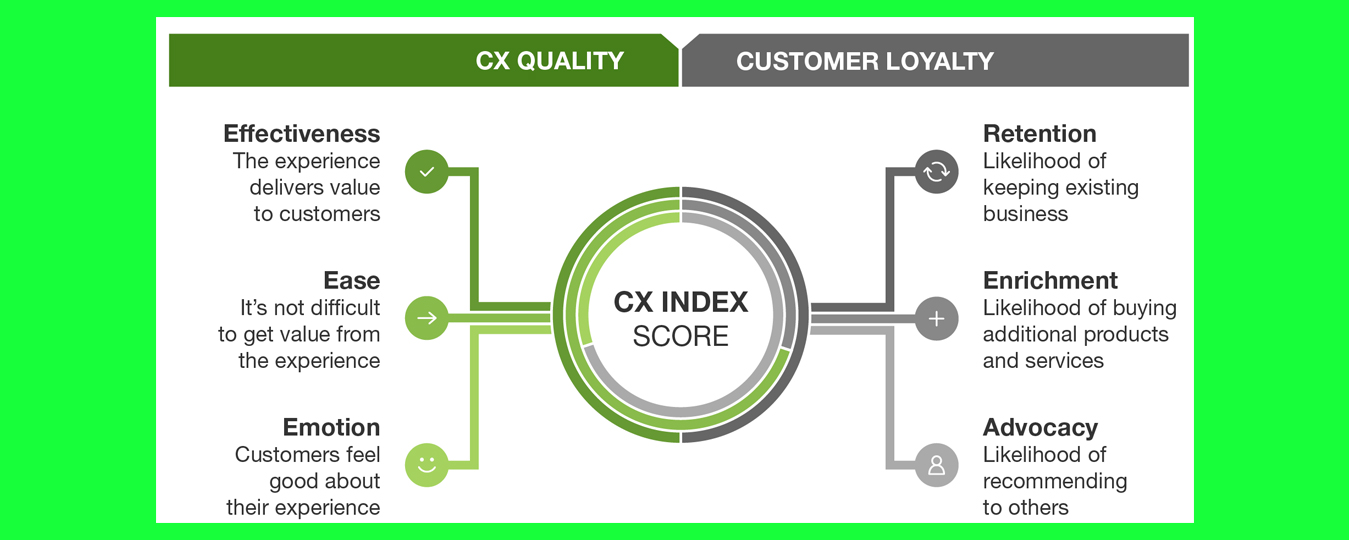 customer experience index score
