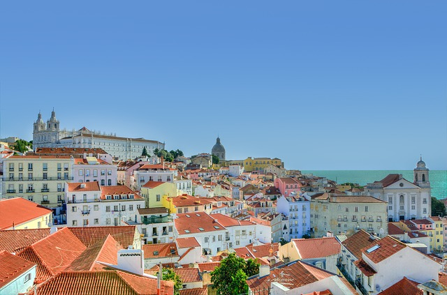 Alfama, Lisboa, cores