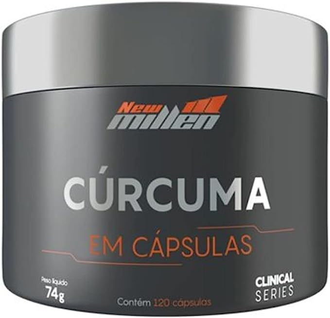 Cúrcuma em cápsulas da New Millen. Imagem: Amazon