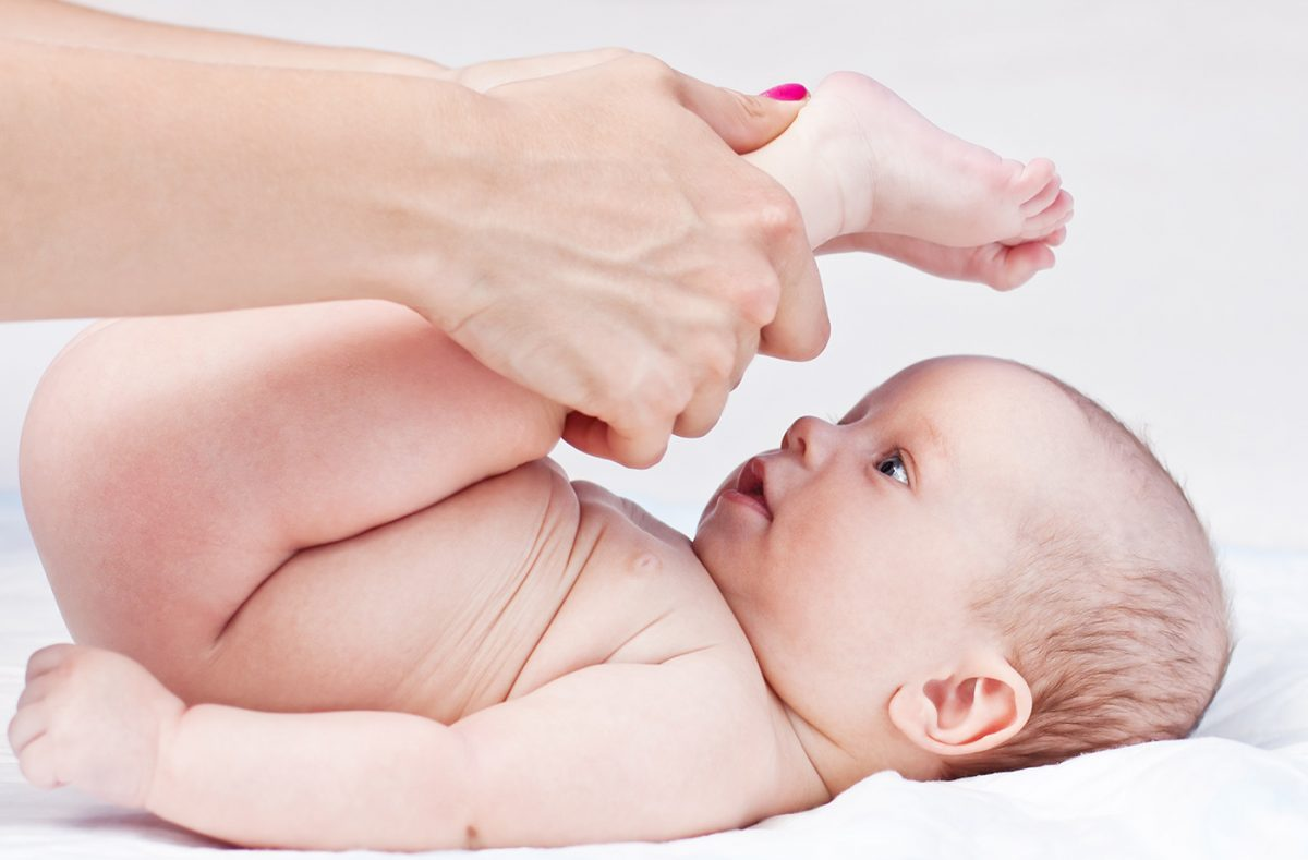 INFANT MASSAGE TECHNIQUES, trapped air, pain relief, baby massage