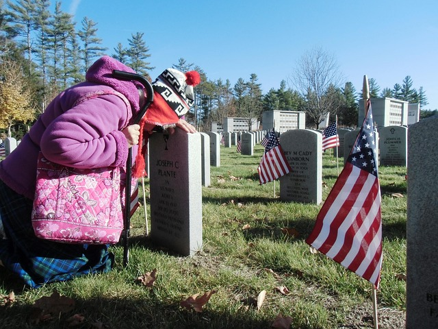 cemetery, veteran, widow