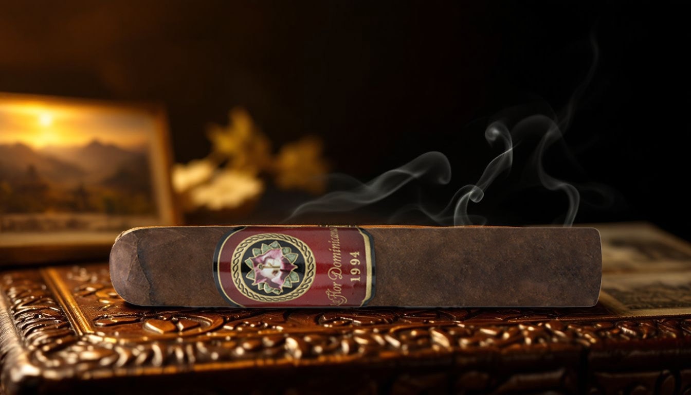 An artistic representation of the La Flor Dominicana 1994 cigar showcasing its legacy.