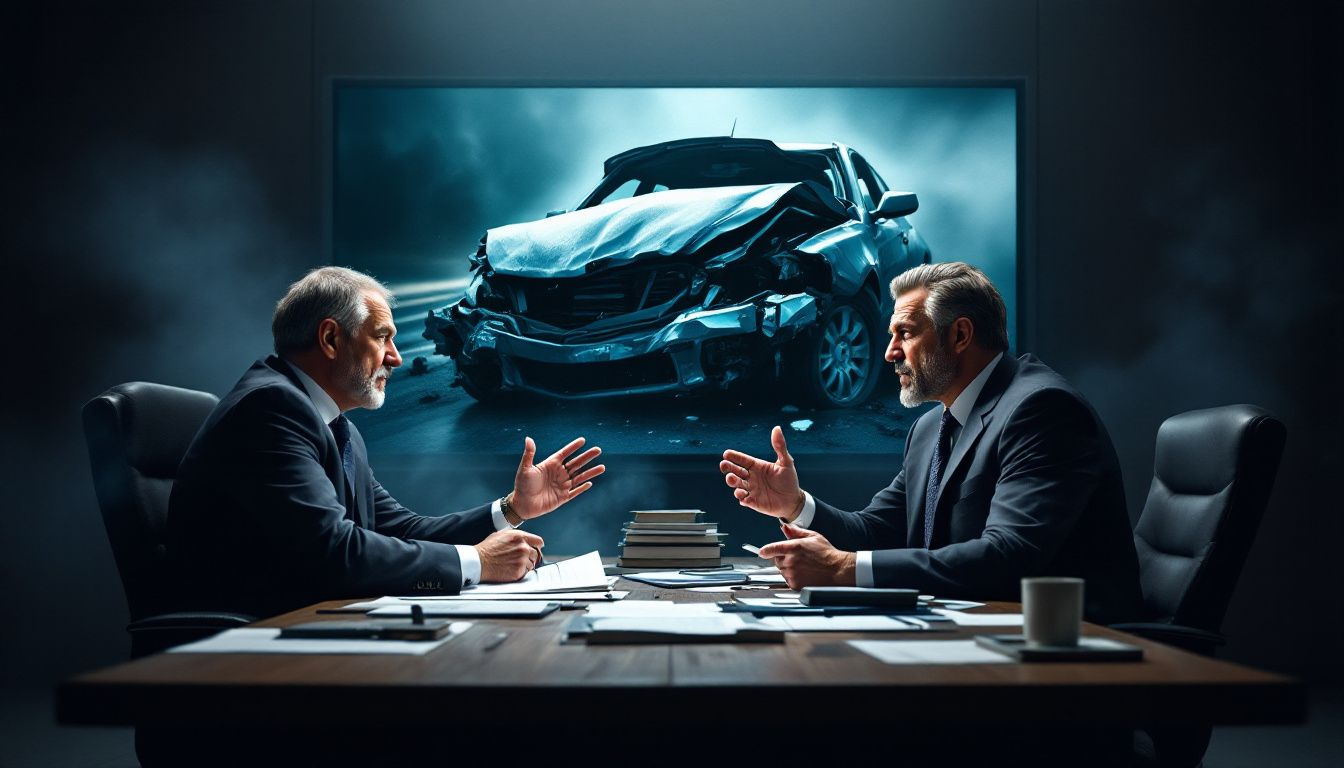 Calculating the value of a car accident claim, including various damages.