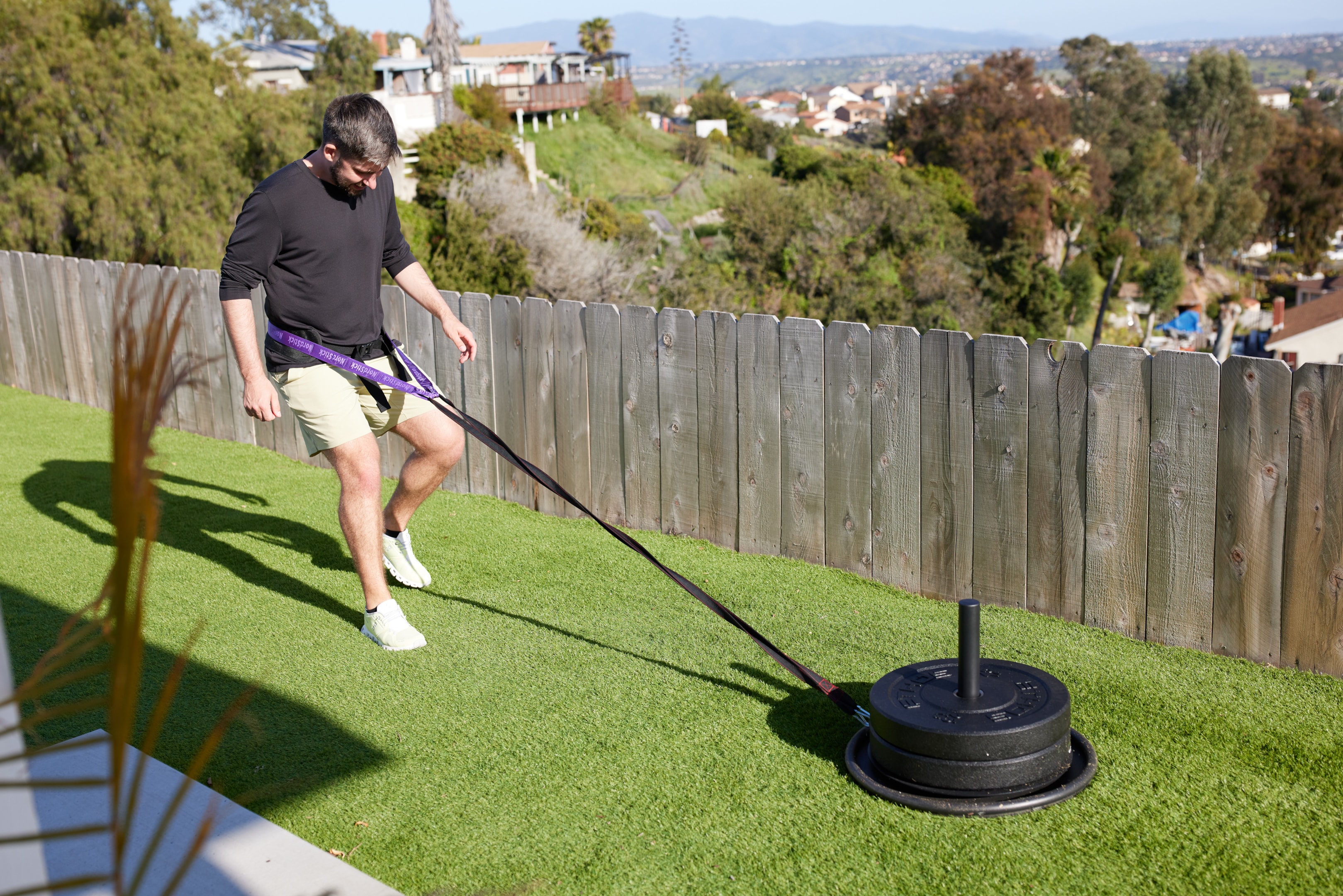 If you want the benefit of working on your lower body muscles, then this weight sled offers the perfect balance of price, convenience, technique correction, and form refinement. The Zero Sled can be stacked with weight plates, so you can begin with only what you can manage, and get your muscles pumping without even leaving home. You'll never go wrong with this gift.