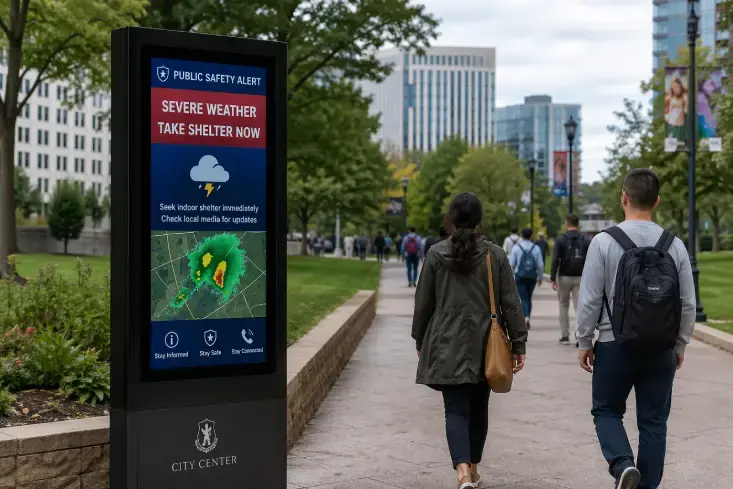 How Does Digital Signage for Public Safety Improve Emergency Response? 8 displays work best for public safety