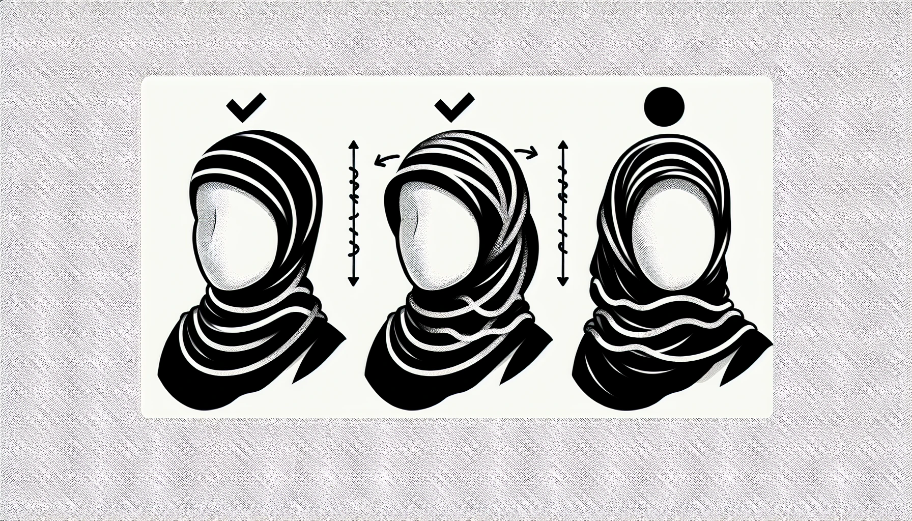 Acceptable and unacceptable head coverings and religious attire in passport photos