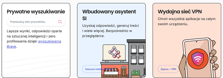 Porównanie Brave vs. Chrome vs. Firefox – analiza funkcjonalności przeglądarek