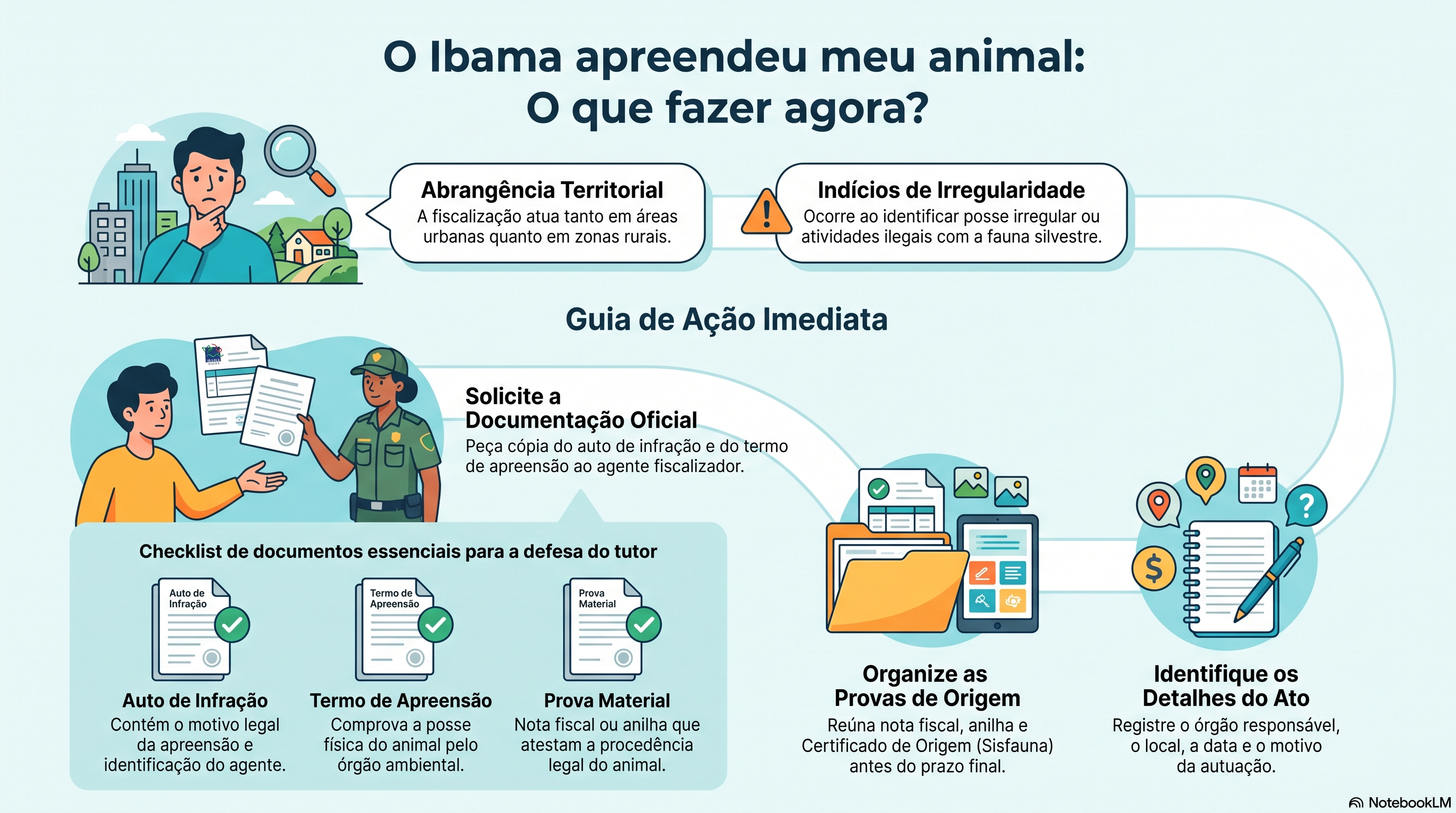 O Ibama apreendeu meu animal silvestre: quais são os primeiros passos?