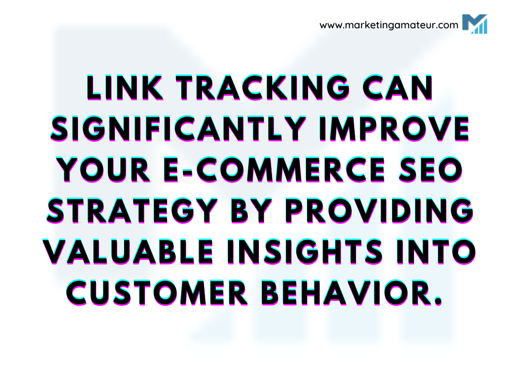 link tracking ecommerce