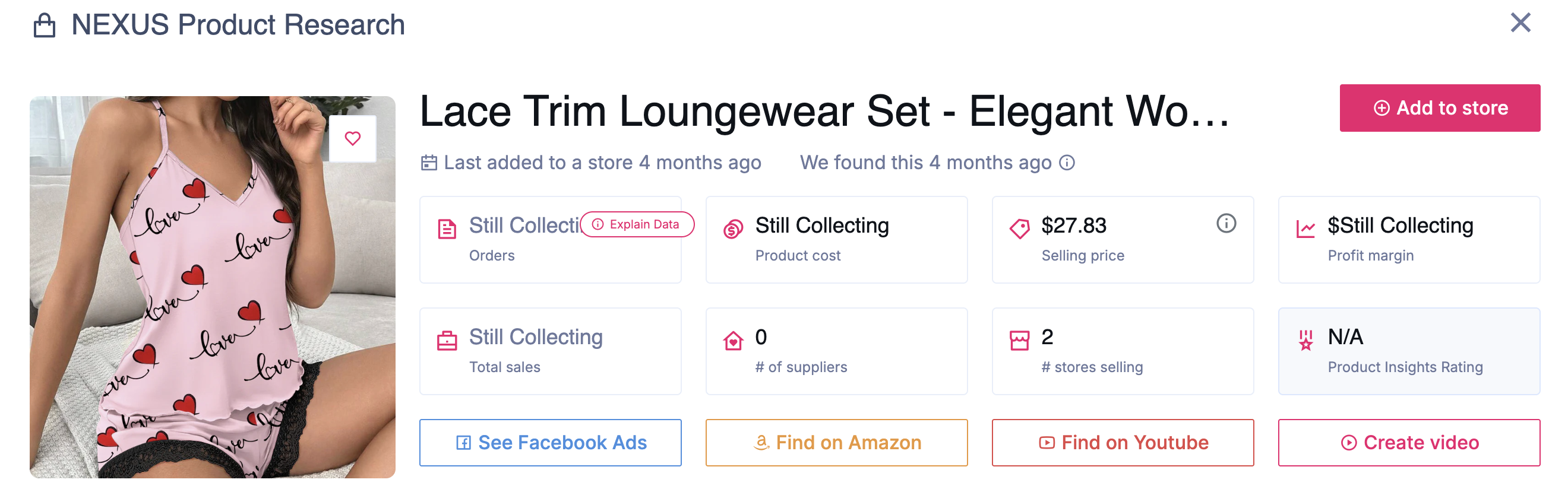 Sleepwear and loungewear