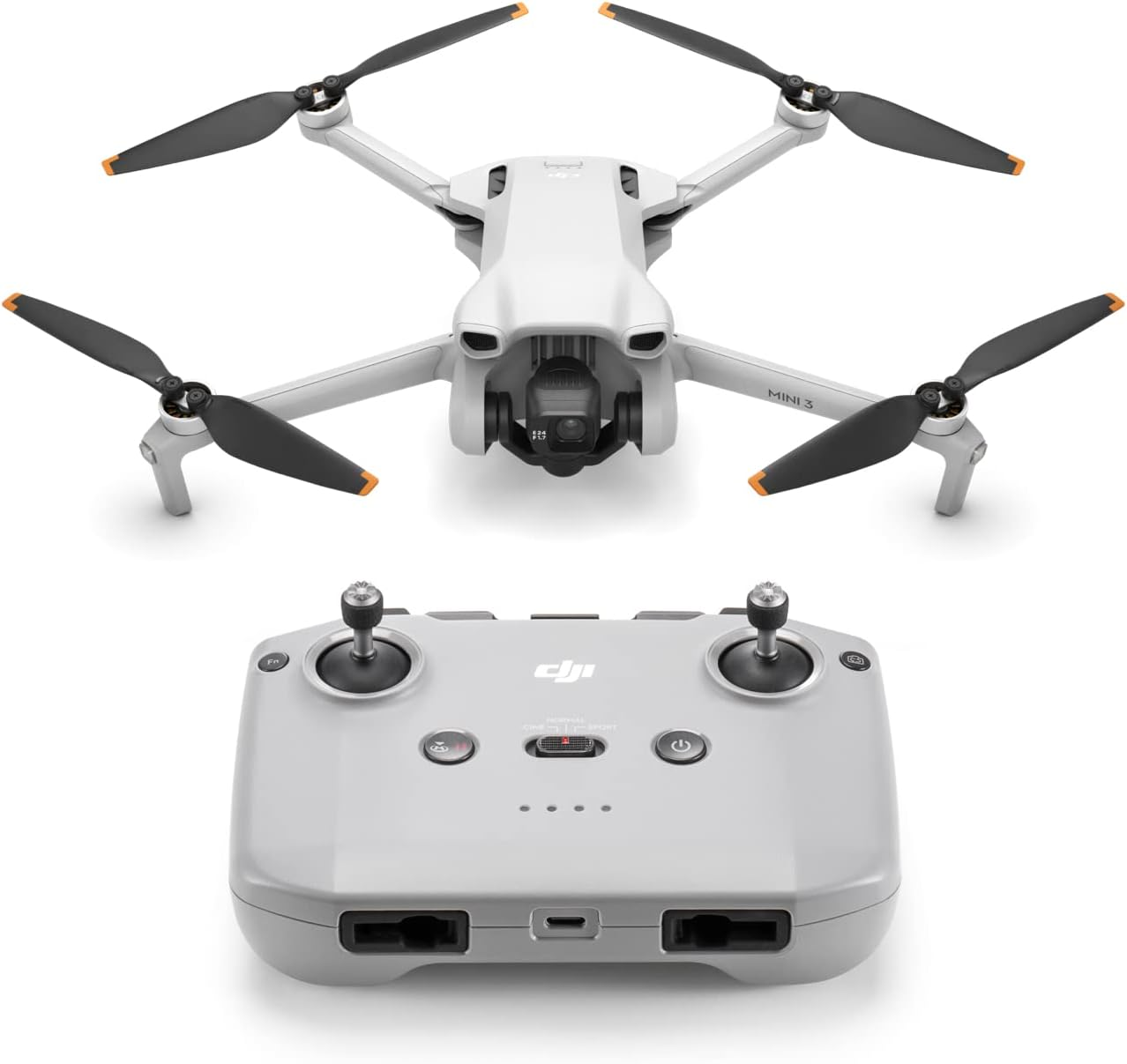DJI Mini 3 drone with remote control
