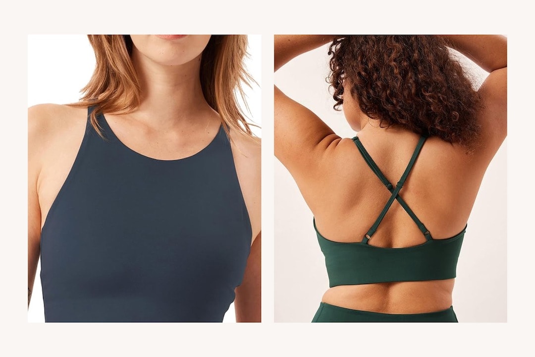 nontoxic sports bras Girlfriend Collective