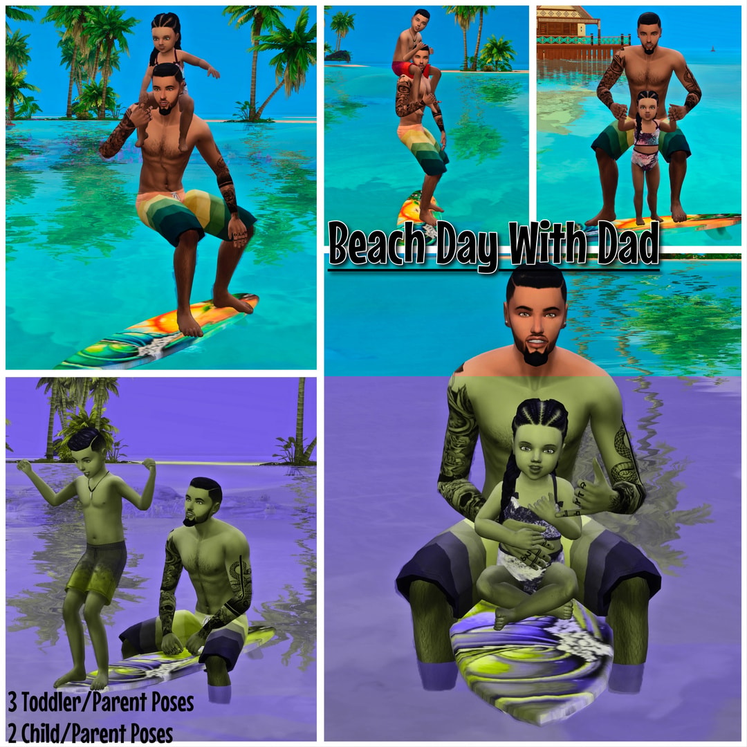 Beach Day With Dad