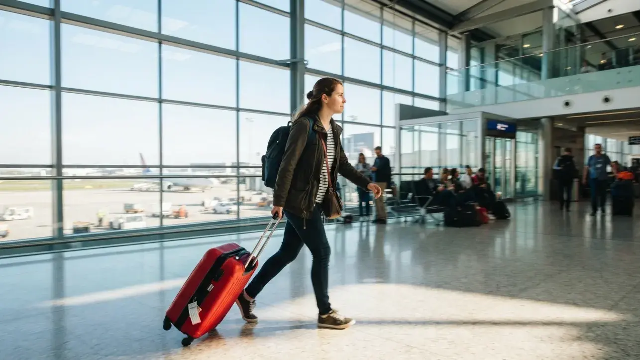 Passenger checking every segment status in a connecting flight reservation
