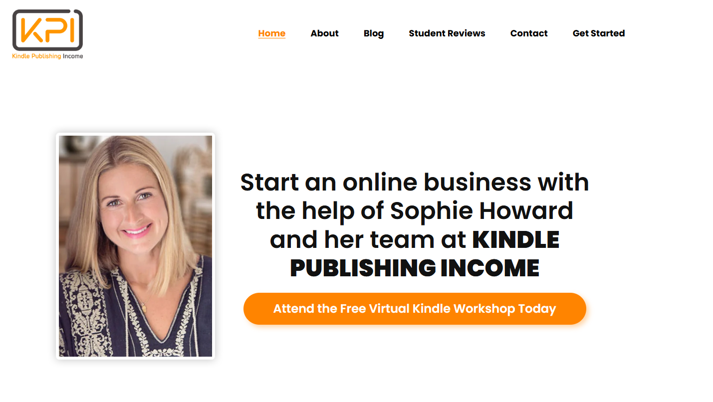 Sophie Howard Kindle Publishing Income