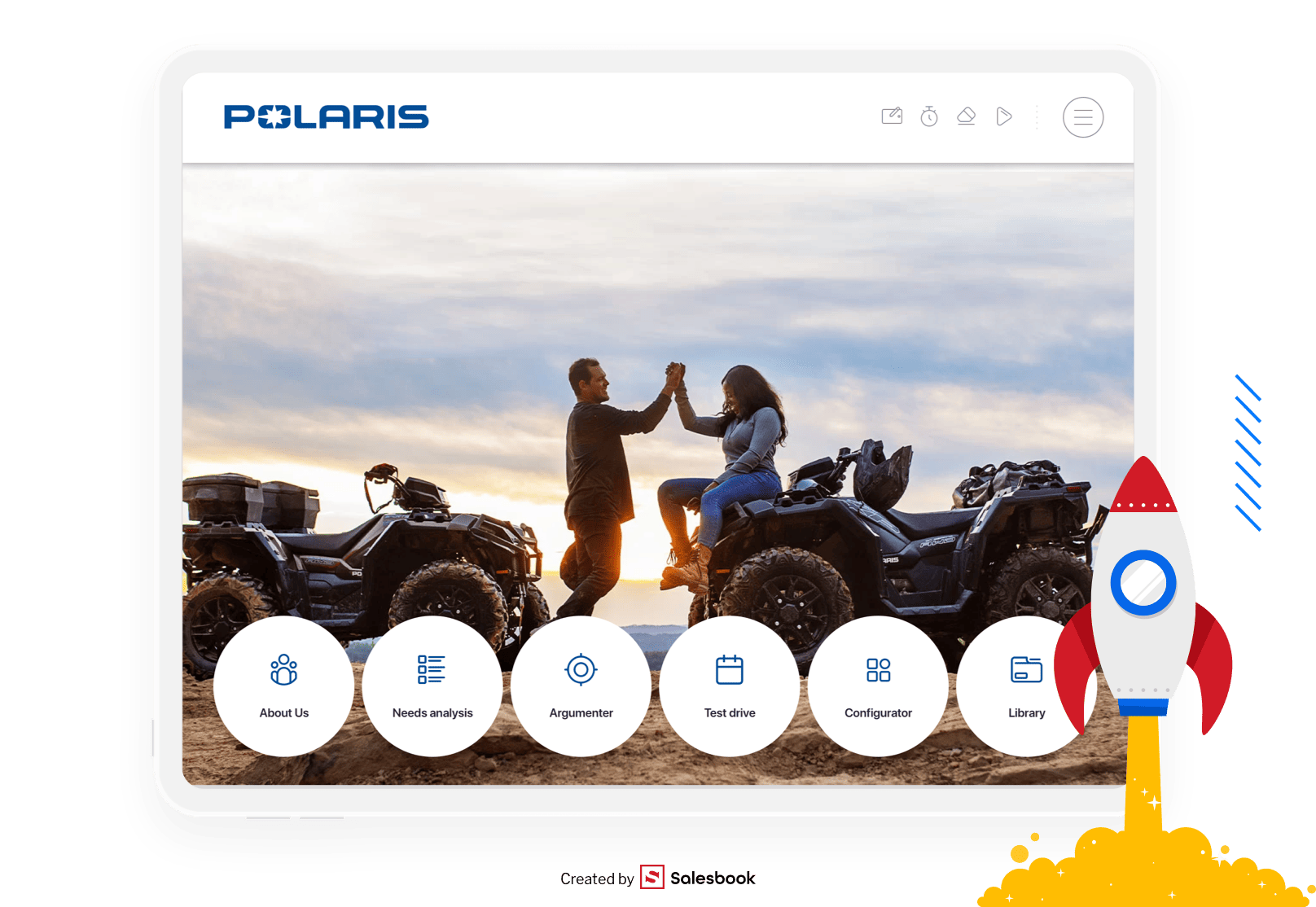 Fot. 22. Polaris jest jednym z wielu zadowolonych klientów Salesbooka.