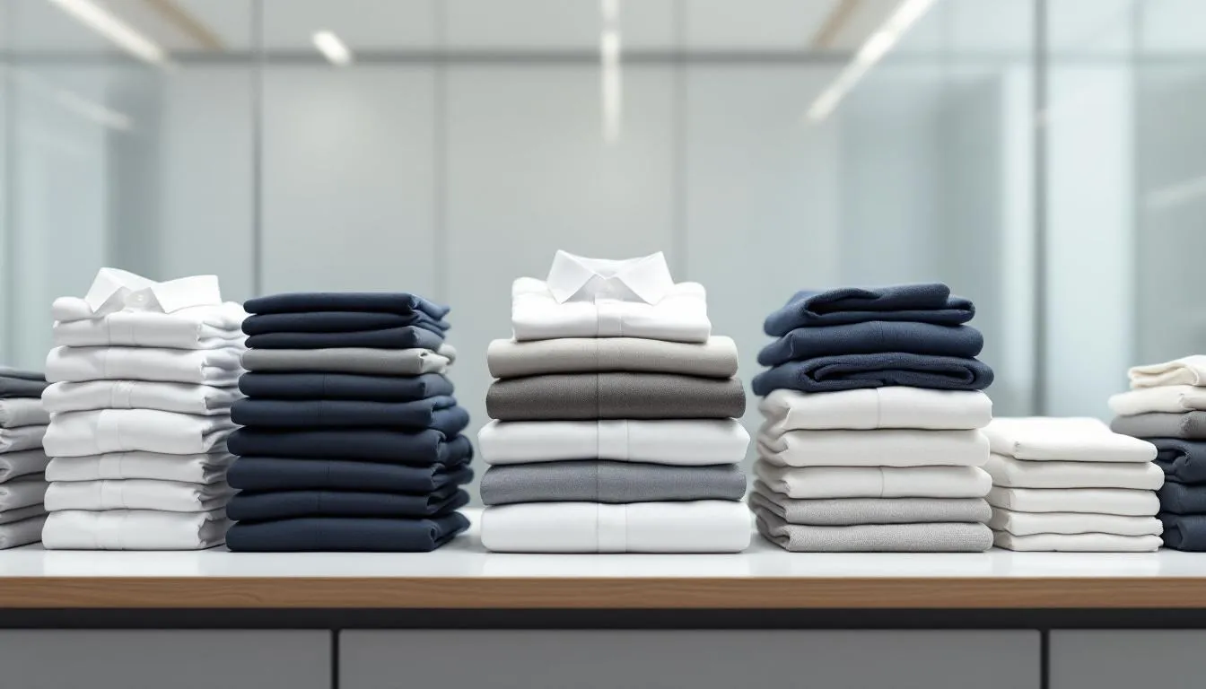 Wash and fold service with neatly folded clothes.
