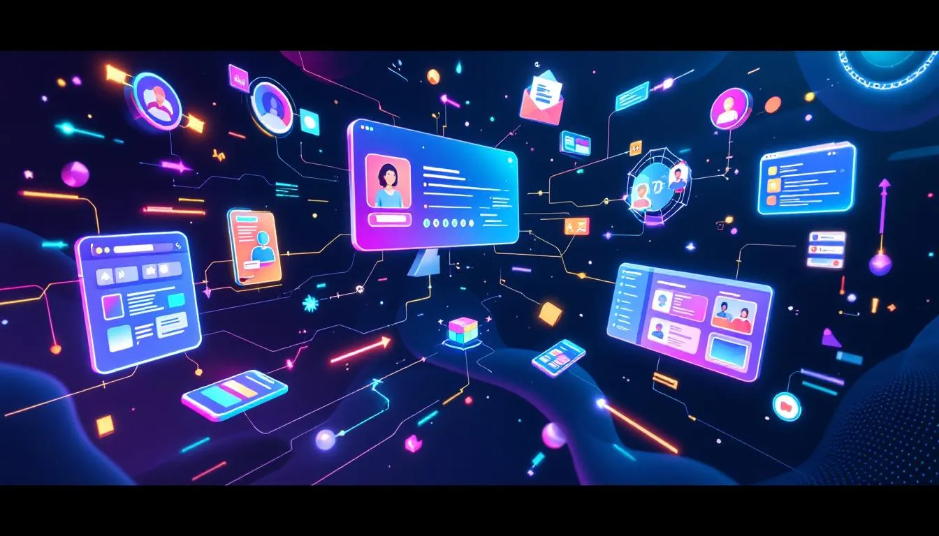 A visual representation of fintech customer acquisition strategies, showcasing various methods to attract new customers.