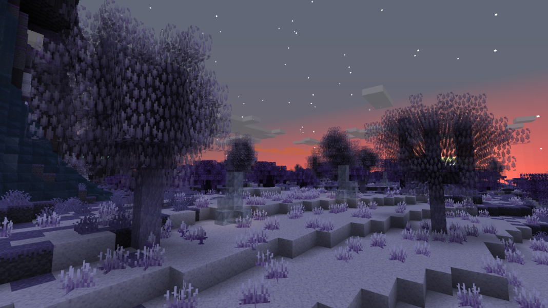 Everdawn Blue Skies mod in minecraft