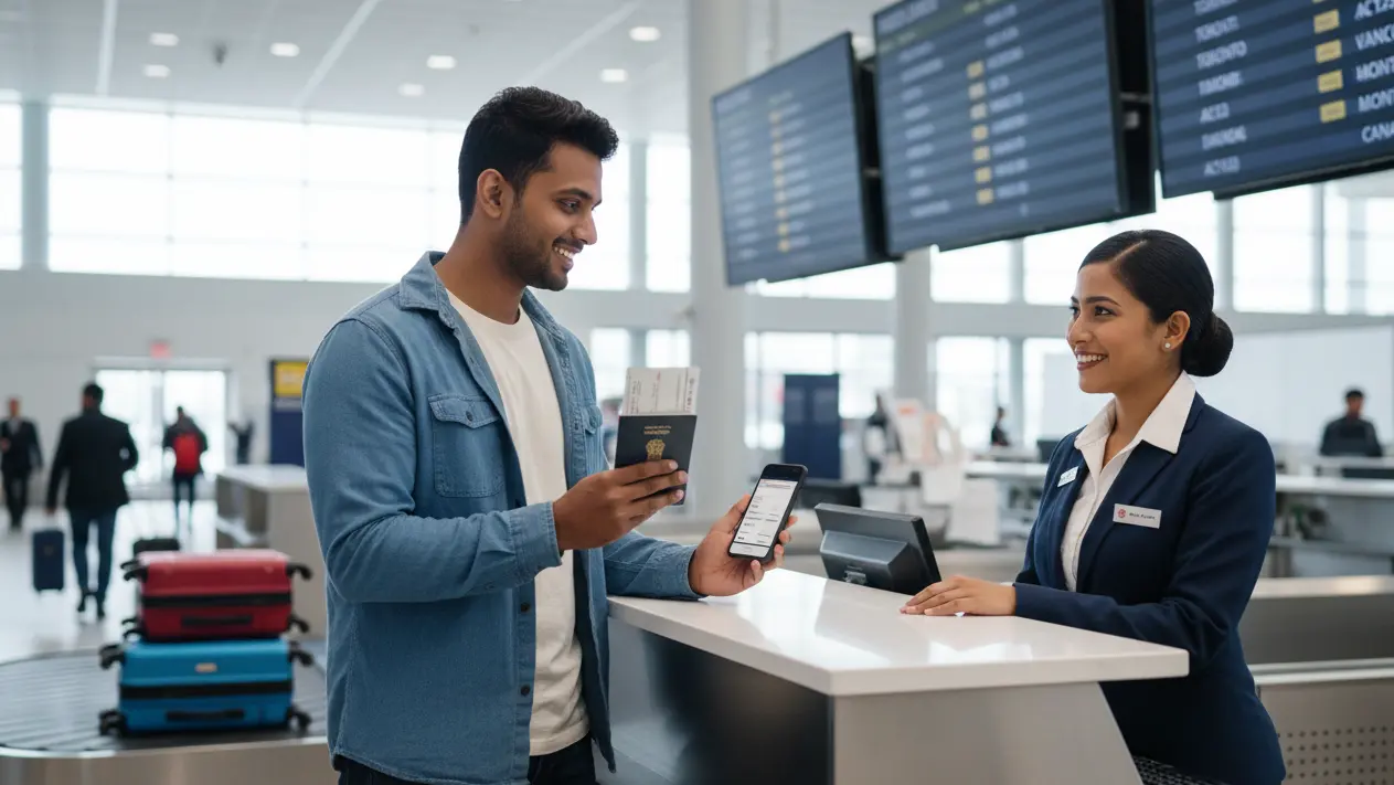 Types of proofs including dummy ticket for Canada tourist visa submission