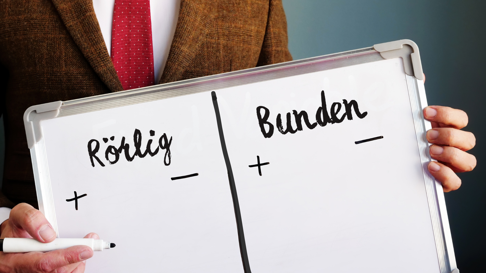 Rörlig eller bunden ränta? Vad ska man ha?