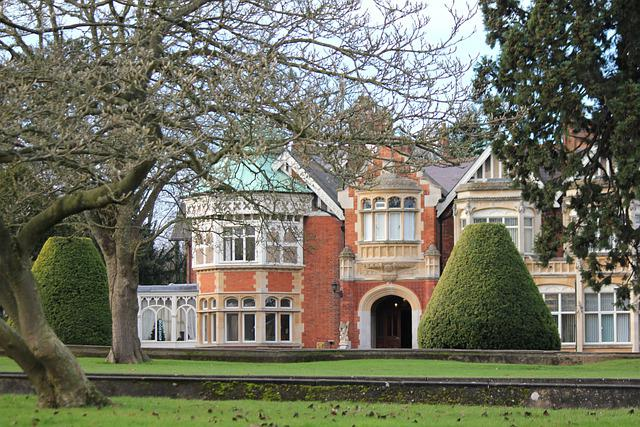 bletchley park, mansion, house