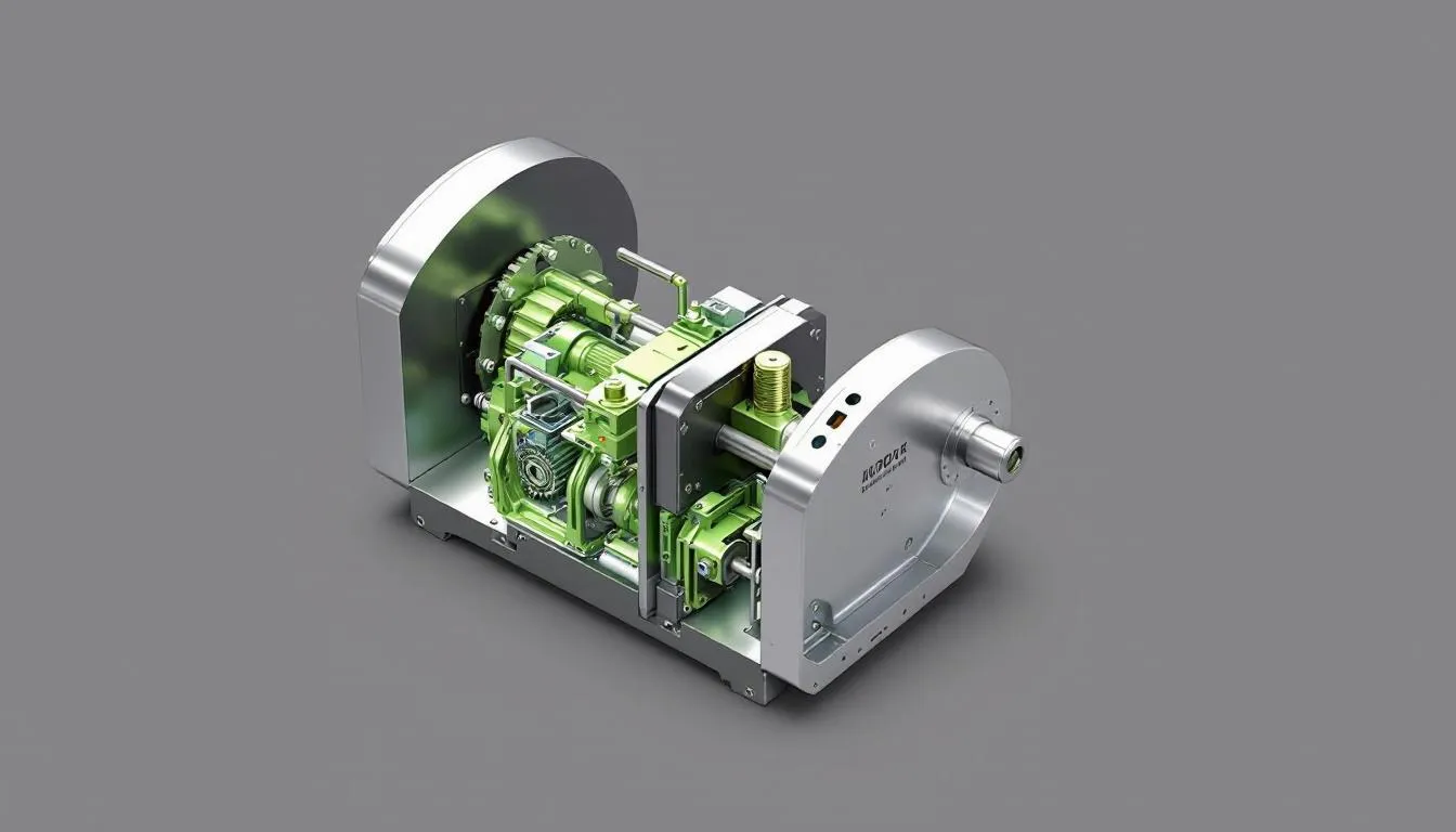 A high-capacity hydraulic planetary winch in a compact design.