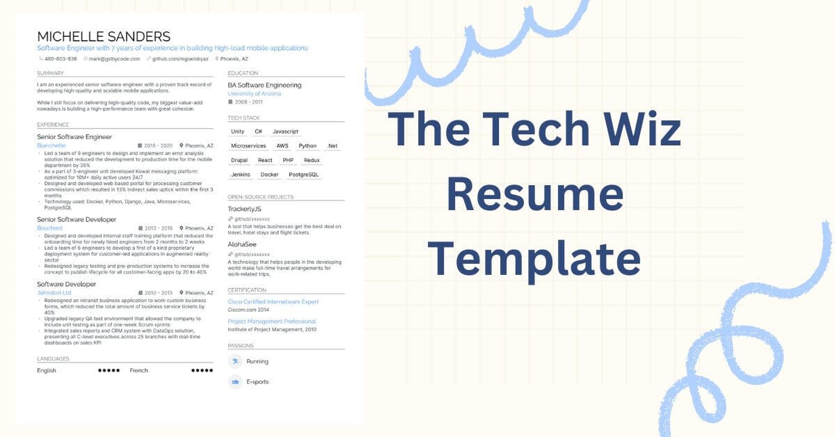 Modern Resume Templates, best resume template