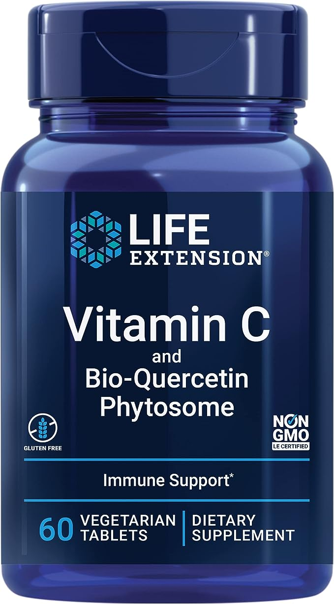 Vitamina C da Life Extension. Fonte da imagem: site oficial da marca.