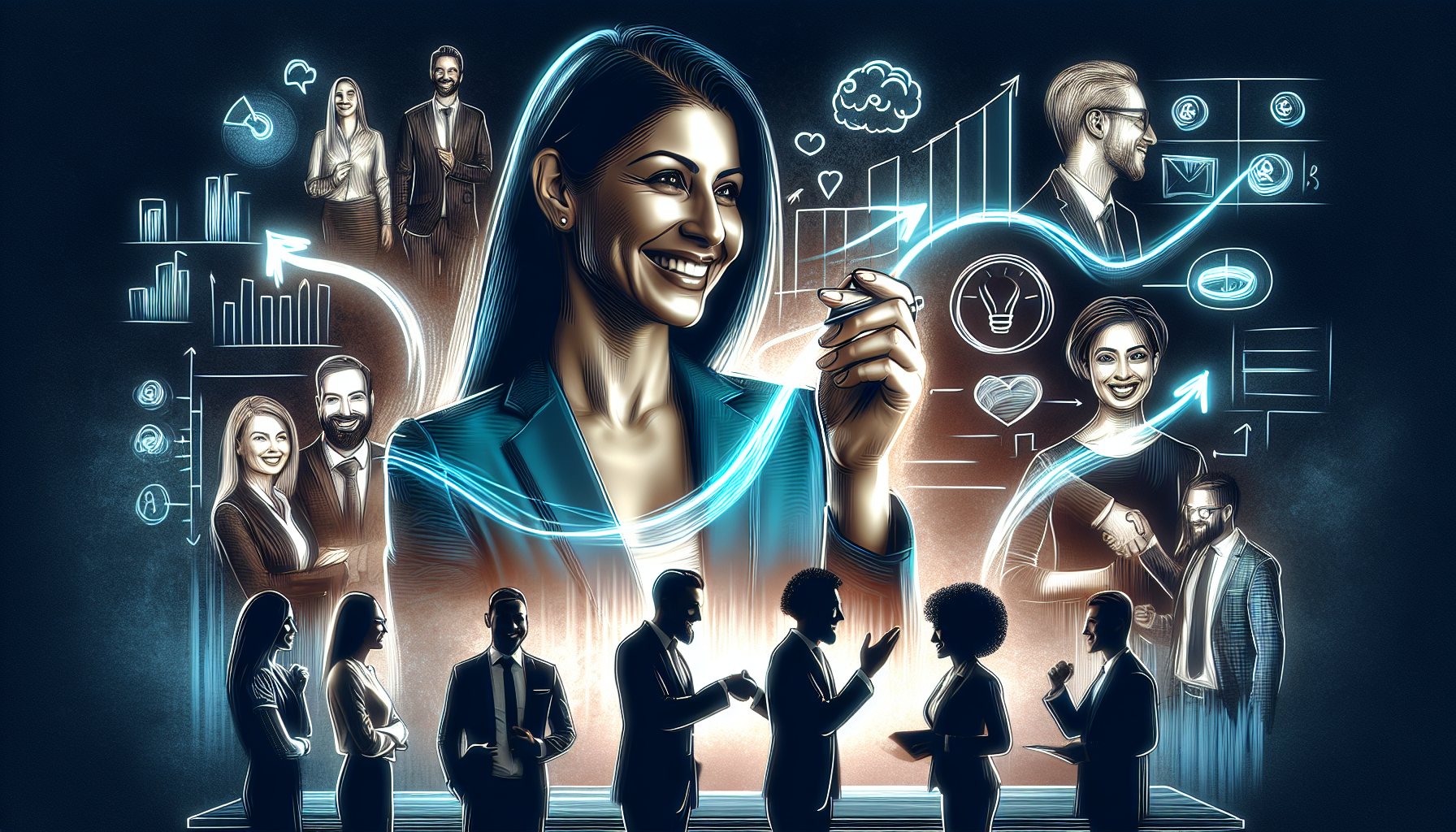 Enhanced team performance with women in sales leadership