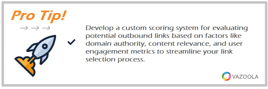 Develop a custom scoring system