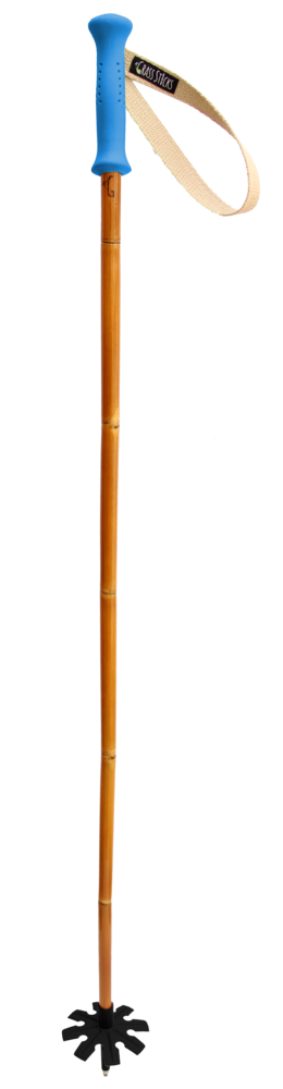 Best Ski Poles - Best Bamboo Ski Poles - Original Custom Grass Sticks