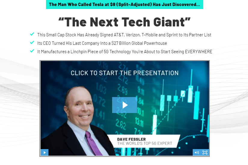 Is David Fessler 5G "Linchpin Stock" The Next Tech Giant? 23