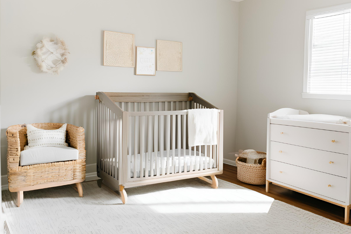 Unisex nursery decor ideas from Poppyseed Play