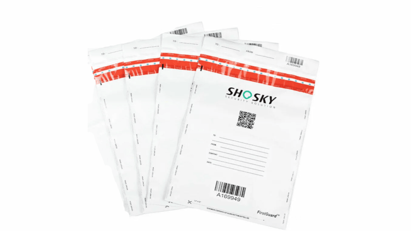 Tamper-Evident Bags from Shosky Security