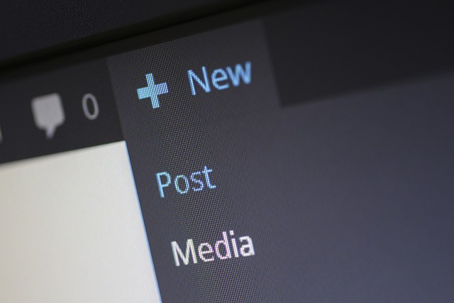 cms, wordpress, nuovo, creare un sito
