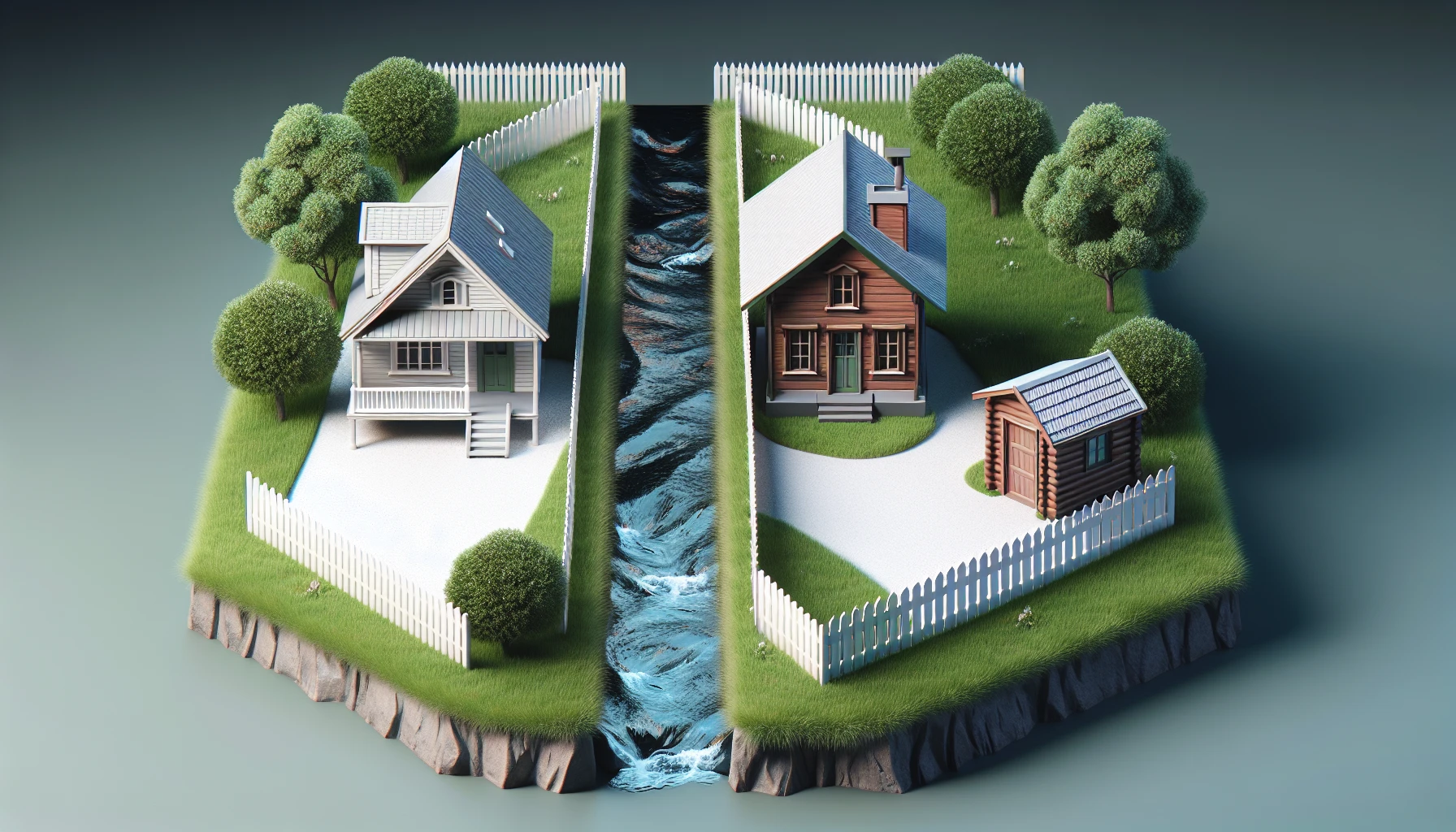 Illustration of relationship vs. separate property