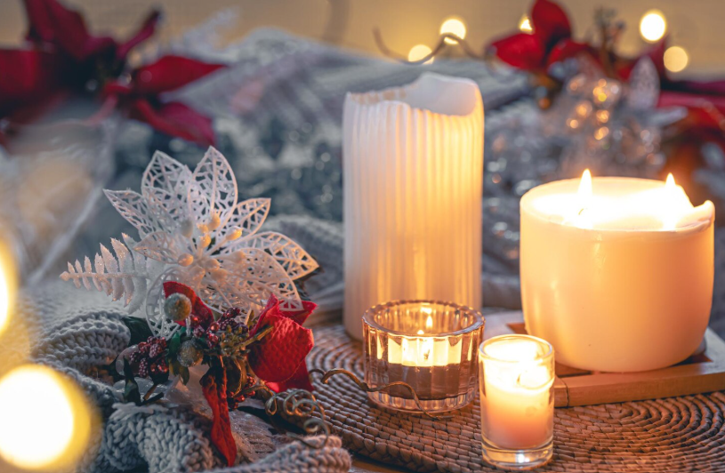 Embrace Natural Light and Candle-Lit Tranquility